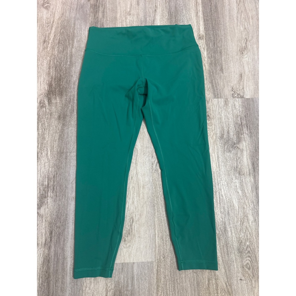 Lululemon Wunder Under‎ High-Rise Pant Teal Green Size 14